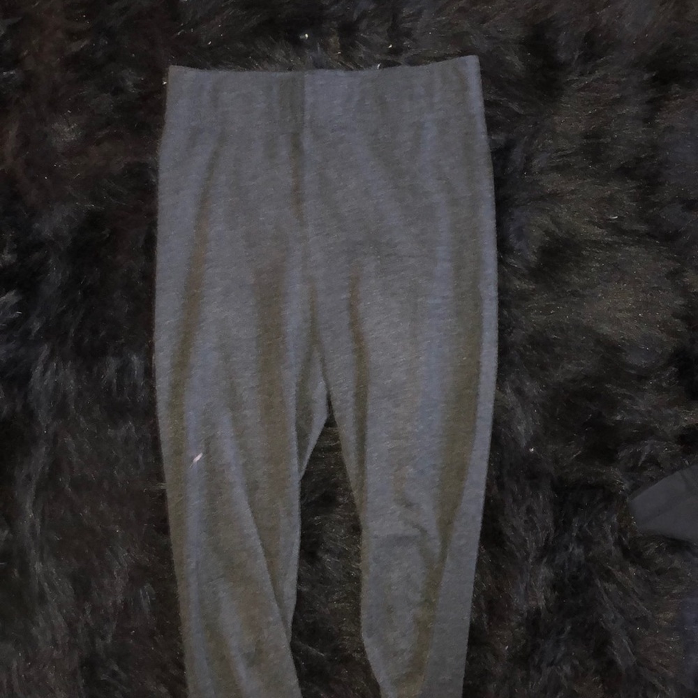 Gray leggings
